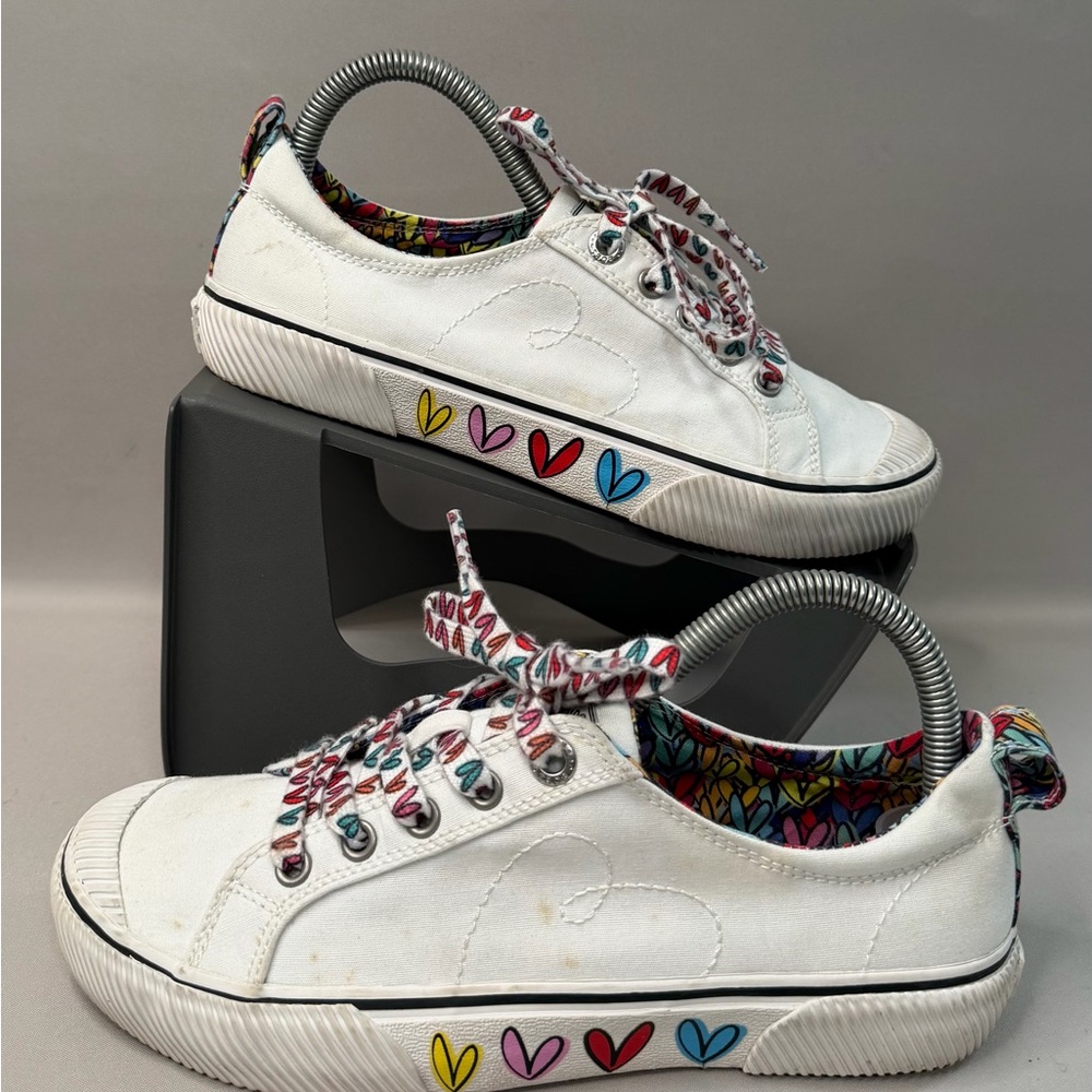 Skechers James Gold Crown x Bob's B Wilder Women’s Size 7 Low Top Sneakers White